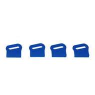 Duotone Entity Strap Buckle Set (4pcs) light blue Kite Sparepart Fußschlaufen Duotone 2019