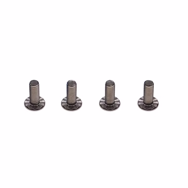 Footstrap Screw rippled 16mm (4pcs) 16mm Kite Sparepart Fußschlaufen Duotone 2019