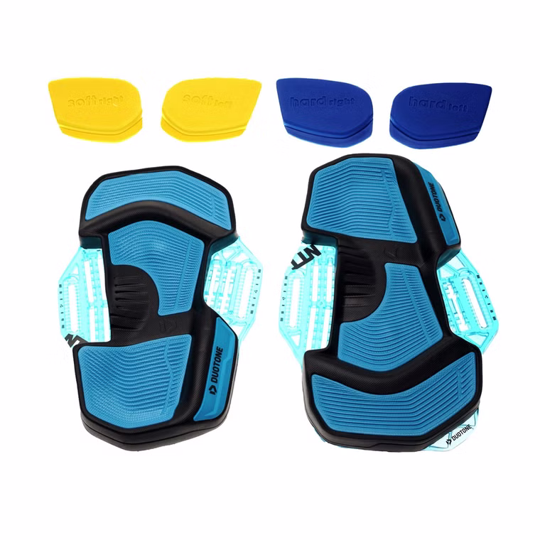 Entity Ergo Pads (pair) grey-turquoise Kite Sparepart Bindung Duotone 2020 S
