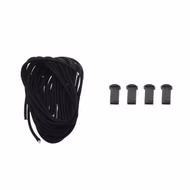 Duotone Laces for Duotone Boot OneSize black Kite Sparepart Boot Duotone 2020