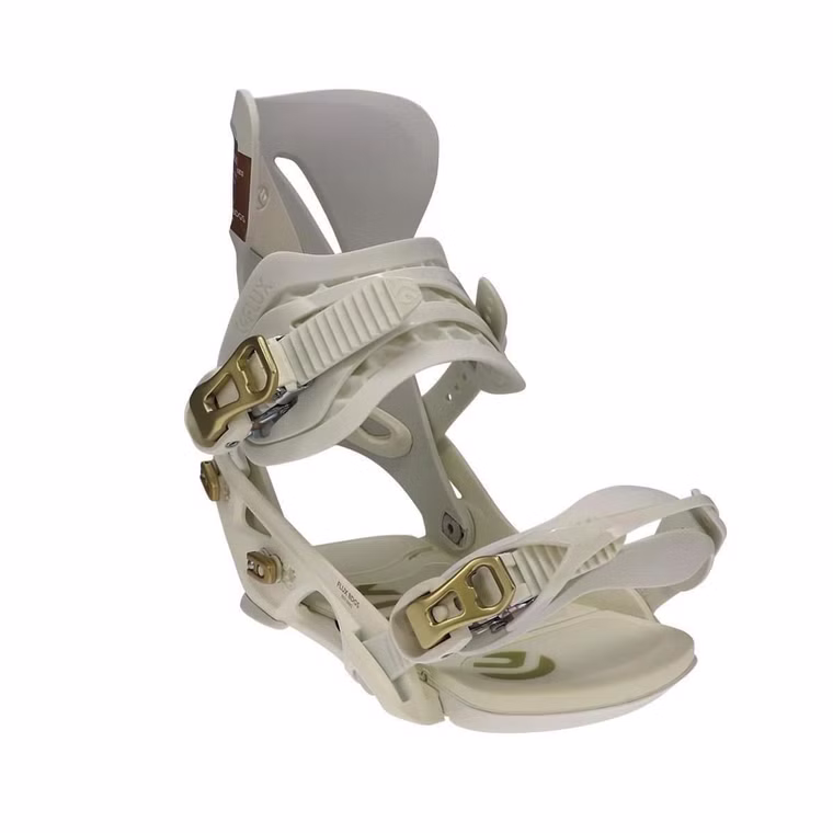DSW White Snowboardbindung Flux 2022 S
