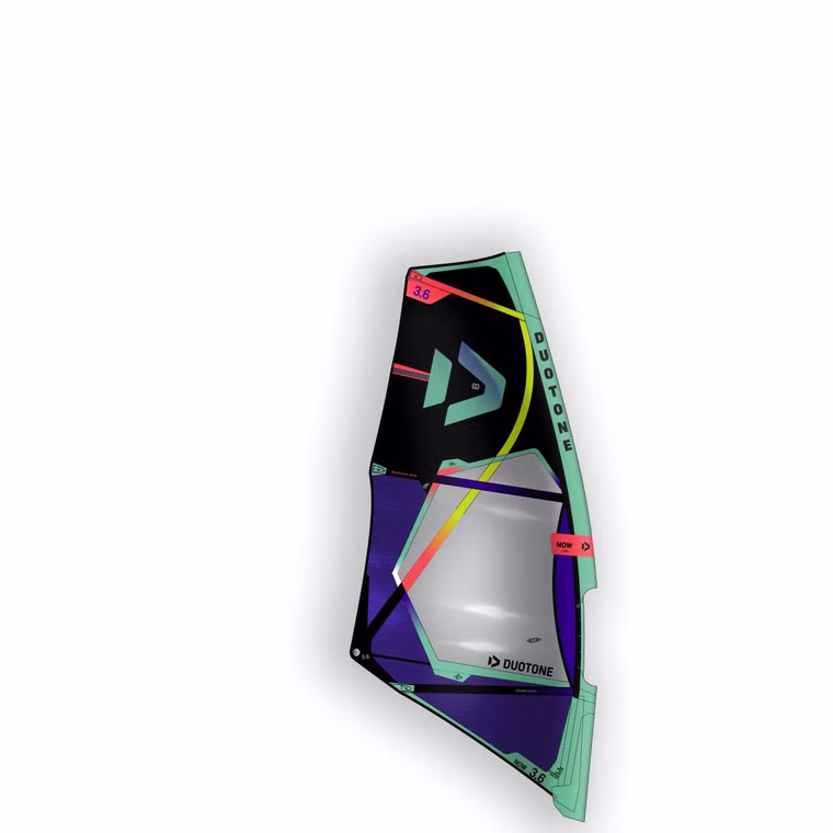 Now C17 black/pistachio Windsurfsegel Duotone 2025 3.6