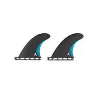 Quad Rear Fin Set one tab Schwarz Roam Future