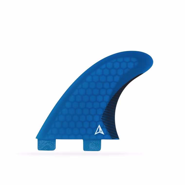 Quad Rear Fin Set two tab Blau Roam Fin Control System (FCS)