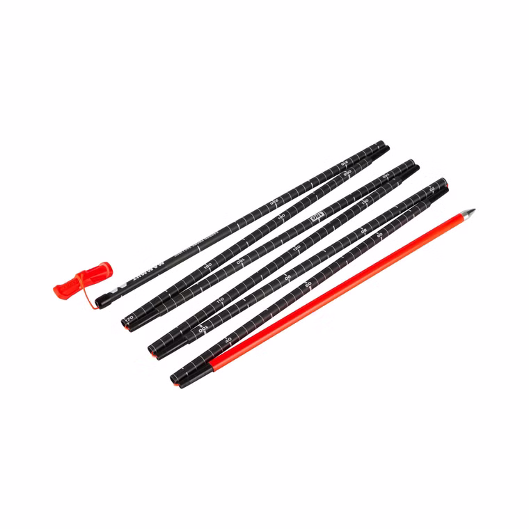 Carbon Probe light Lawinensonde Mammut neon orange
