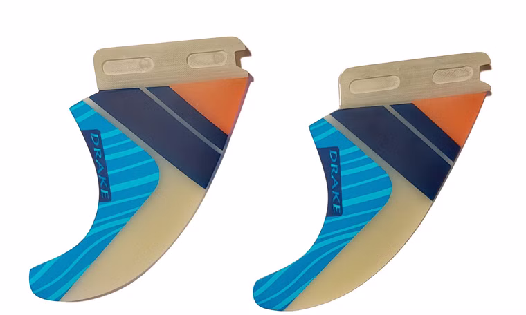 WS Twin Surf Finne Starboard Slot Box