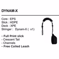 Dynamx Stringer Tribe II Bodyboard Flood Gelb