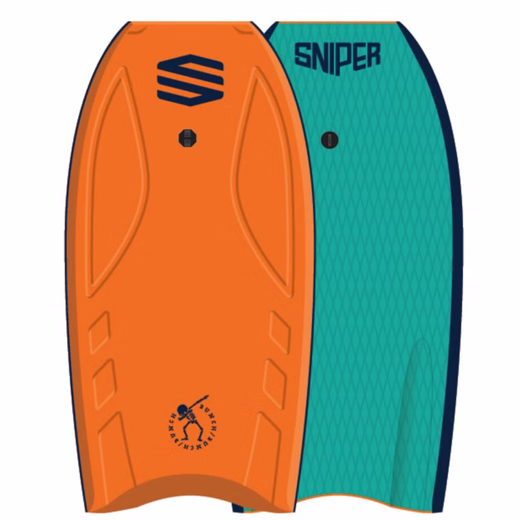 Bunch II EPS Stringer Bodyboard Sniper Orange