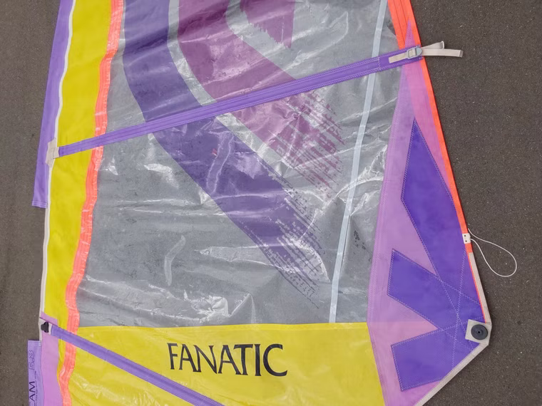 Hot Cam Windsurf Segel Fanatic gebraucht 5.8