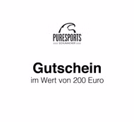 Puresports Wertgutschein im Wert von 200 €