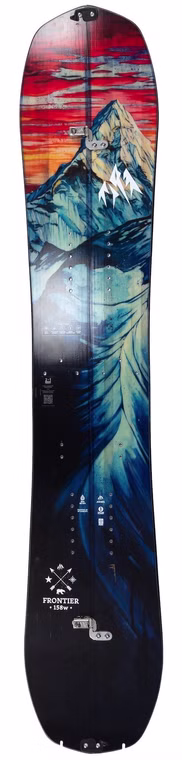 Frontier Wide Splitboard Jones 2022 gebraucht 158