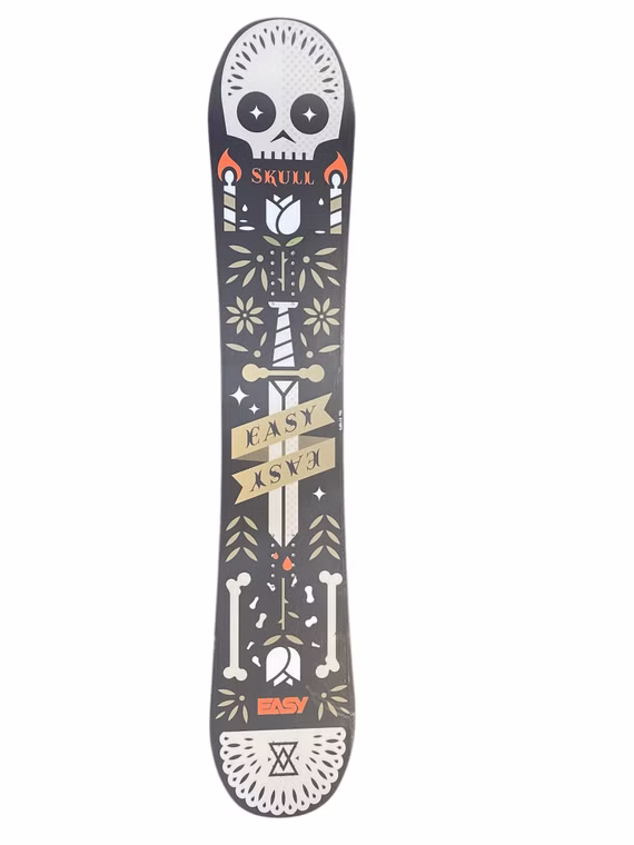 Skull Snowboard Easy 2023 gebraucht 154
