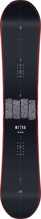 T1 x fff Snowboard Nitro 2024 152