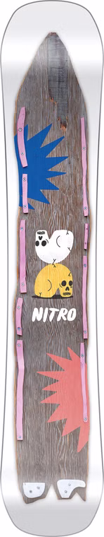 Cheap thrills wide Snowboard Nitro 2024 157