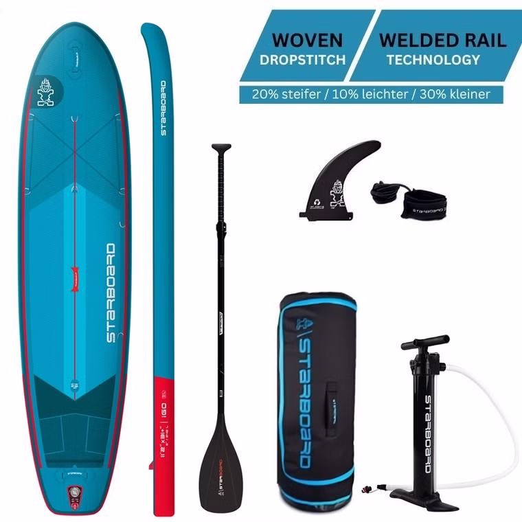 Igo Roll Deluxe Lite Sc inkl Paddel SUP Set Starboard 2026 33