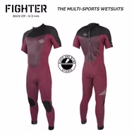 Semidry Men 3/2 SS BZ FIGHTER Neoprenanzug Soöruz 2024 Wine