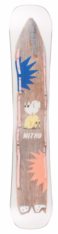 Cheap thrills Snowboard Nitro 2024 gebraucht 148