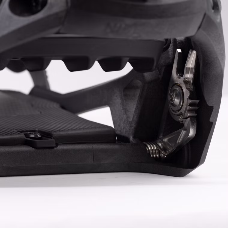 CARBON Supermatic Snowboardbindung Nidecker 2026 Black