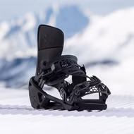 CARBON Supermatic Snowboardbindung Nidecker 2026 Black