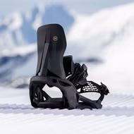 CARBON Supermatic Snowboardbindung Nidecker 2026 Black