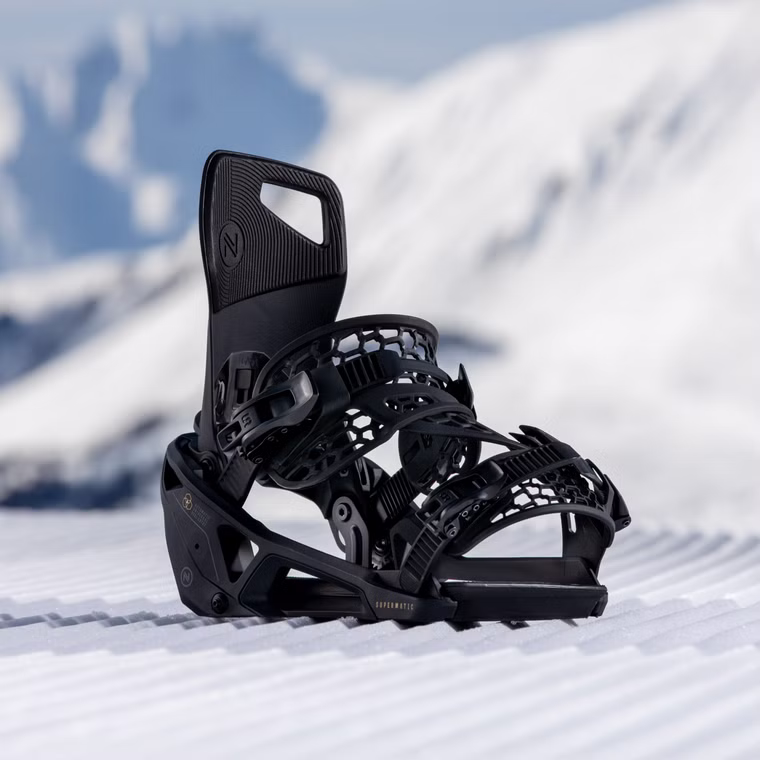 Supermatic Snowboardbindung Nidecker 2025 Black