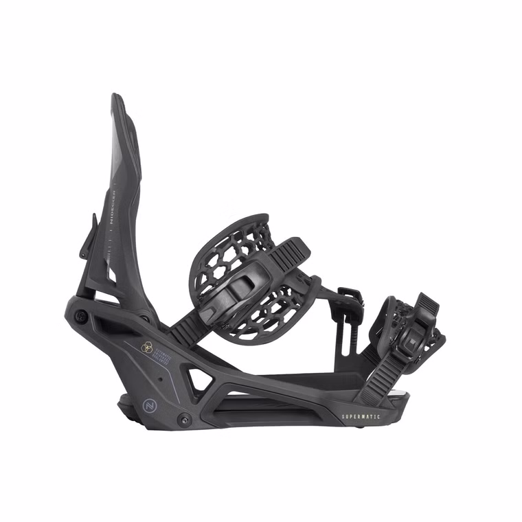 Supermatic Snowboardbindung Nidecker 2025 Black