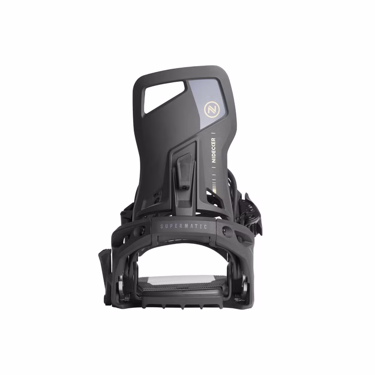 Supermatic Snowboardbindung Nidecker 2025 Black