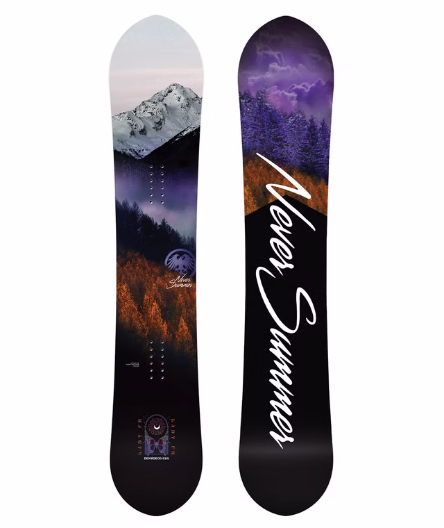 Lady FR Snowboard Never Summer 2025 147