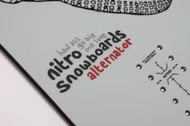 Alternator Snowboard Nitro 2025 154