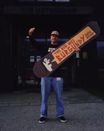 The Big Nice Burgundy Snowboard Capita 156