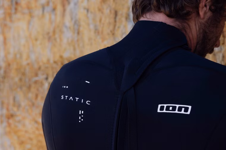 Static 3/2 Back Zip men Neopren Herren ION 2025 900 black