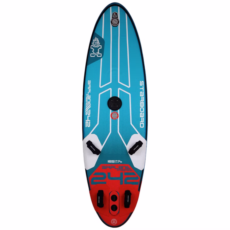 Airplane Center Fin Windsurf Board Starboard 2025 165