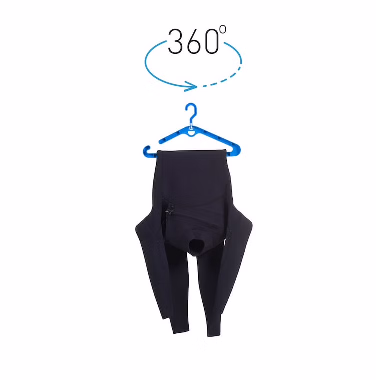 Wetsuit Hanger Double System Kleiderbügel Surflogic Blue