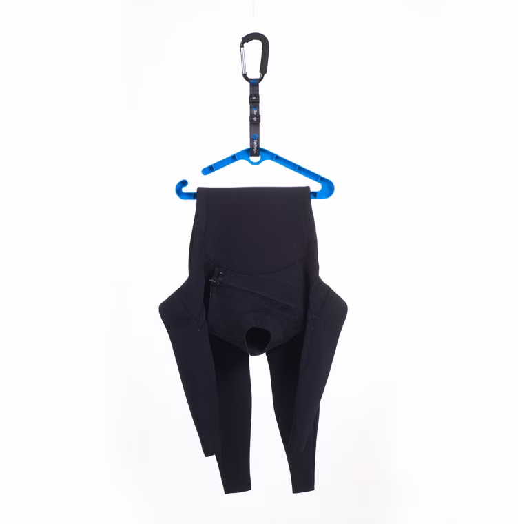 Wetsuit Hanger Double System Kleiderbügel Surflogic Blue