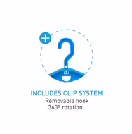 Wetsuit Hanger Pro Kleiderbügel Surflogic Blue