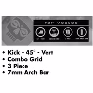 Surfboard Footpad 3pc VoodooG Traction Pad futures 2025