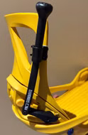 Pro Standard Push Button Quick Release für Step On® Bindings Black