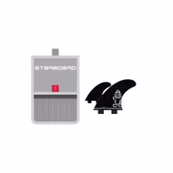Starboard Fin Side L,R Carbon With Pouch Finne Starboard 2026
