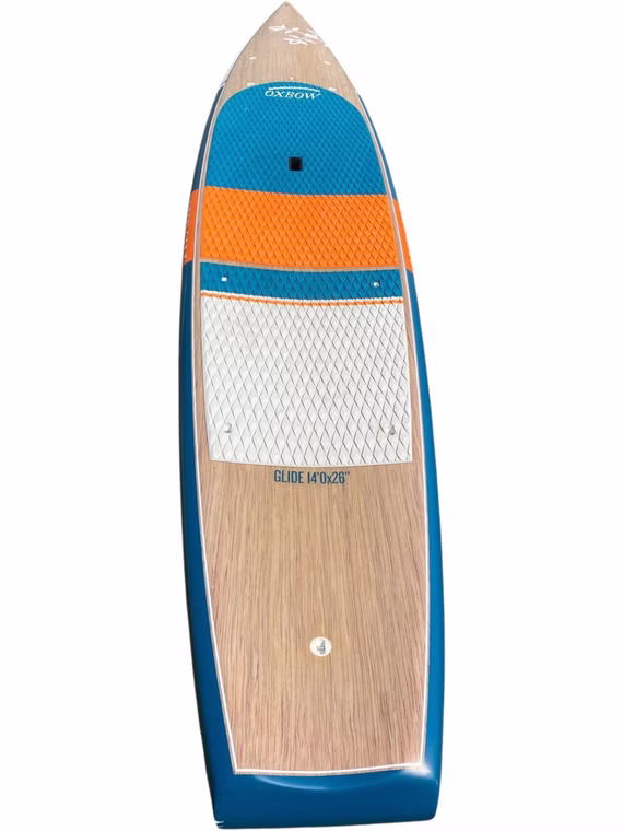 Glide Wood SUP Board Oxbow gebraucht 26