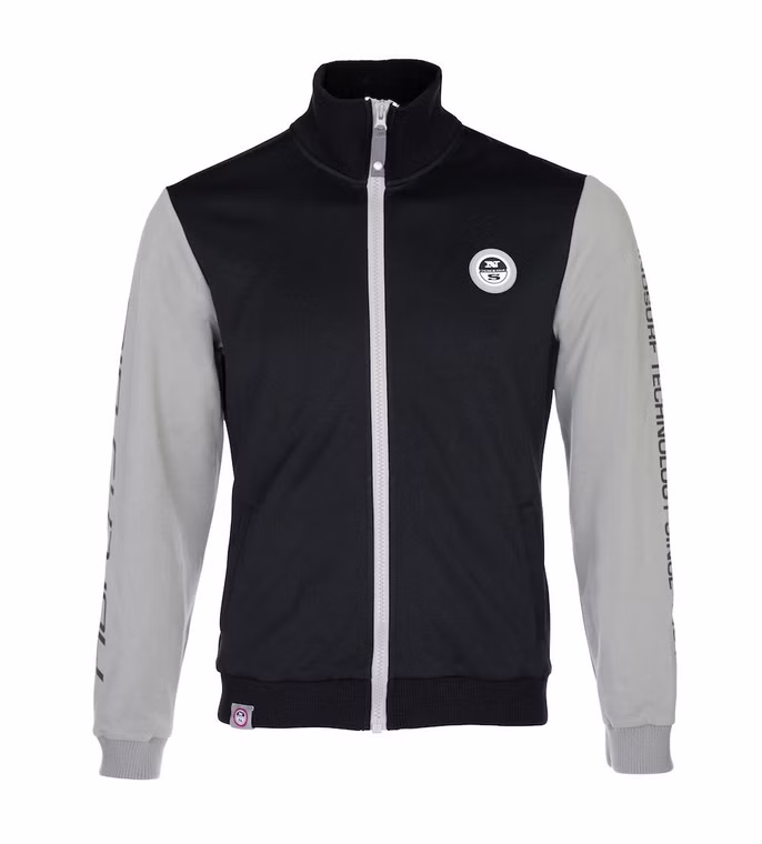 Sweater High Mock black Sweatjacke North Sails M