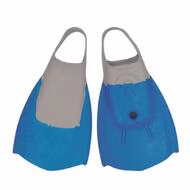 Bodyboard Flosse Blau Grau WAVE POWER 42-44