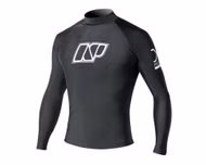 Neilpryde Lycra Mens Jigsaw black L/S Rashguard NP