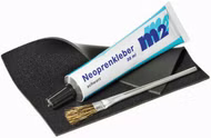 Ascan Neopren Reparatur Set mit Pinsel M2