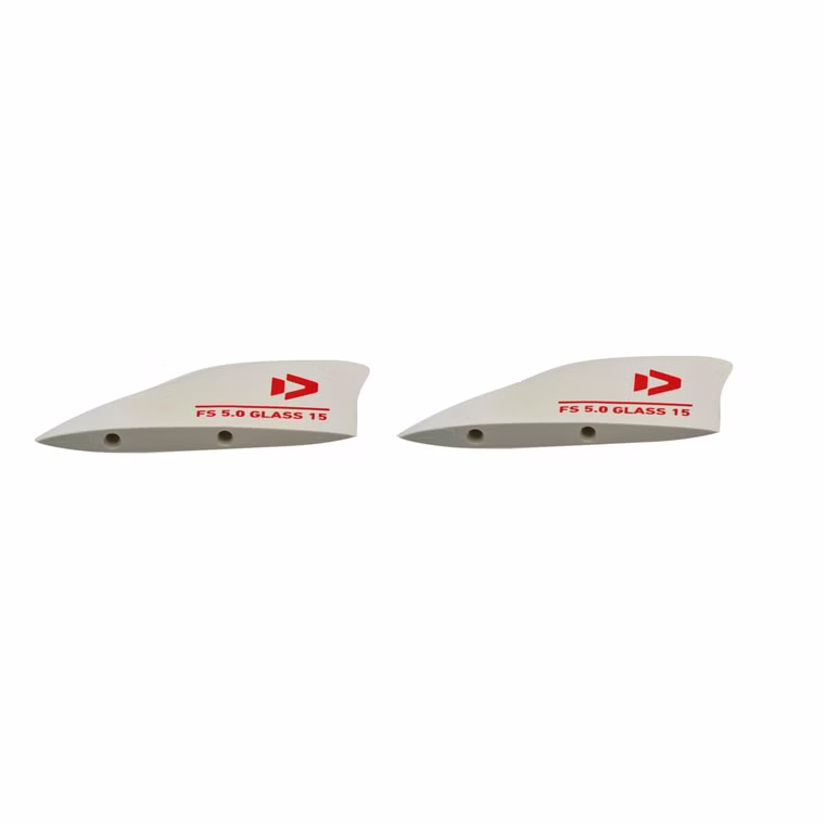 Fin Glass 15 FS 5,0 white 2 Stk. Kiteboard Finnen Duotone