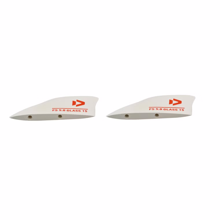 Fin Glass 15 FS 5,0 white 2 Stk. Kiteboard Finnen Duotone