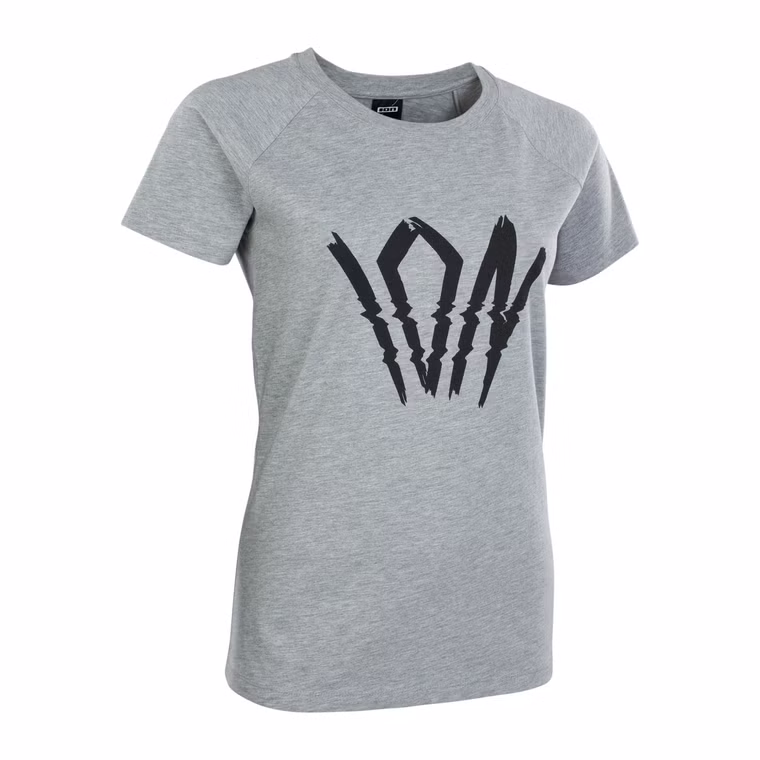 Tee SS Glamorous WMS grey melange T-Shirt ION 2020 XS