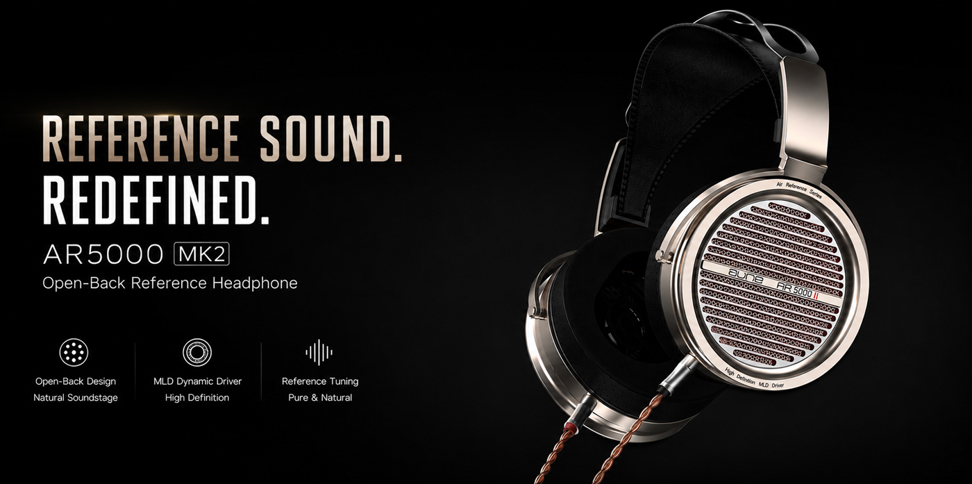     Aune AR5000 MK2 Open-Back Headphones