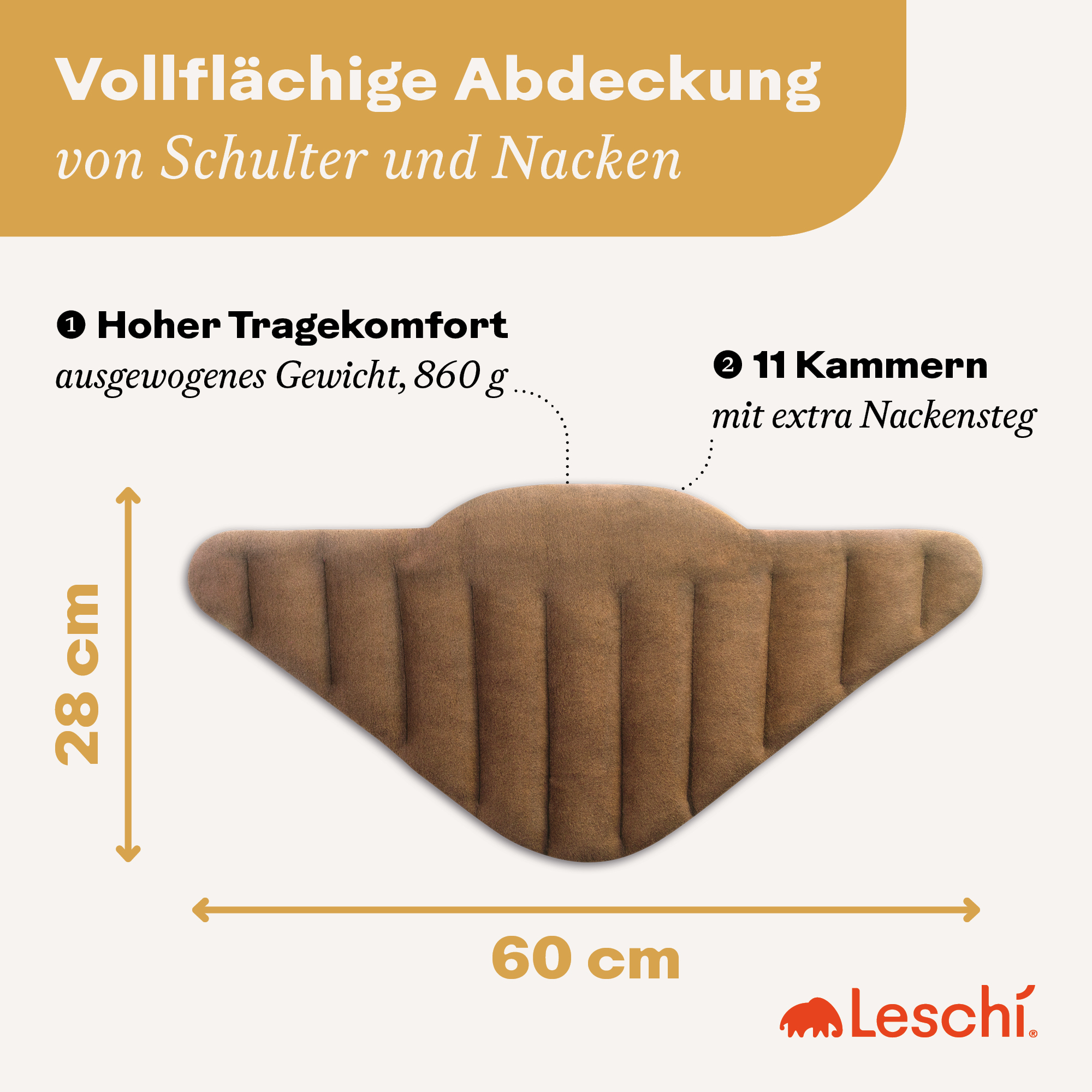 Wärmekissen Dreieck