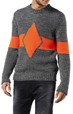 Diesel K-Ingenium PULLOVER Herren Grau