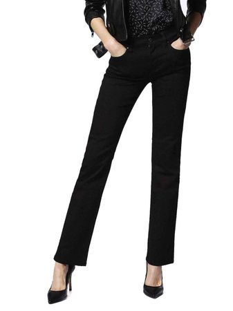 Diesel Bootzee-St 0800R Damen Jeans Hose Regular Slim Bootcut